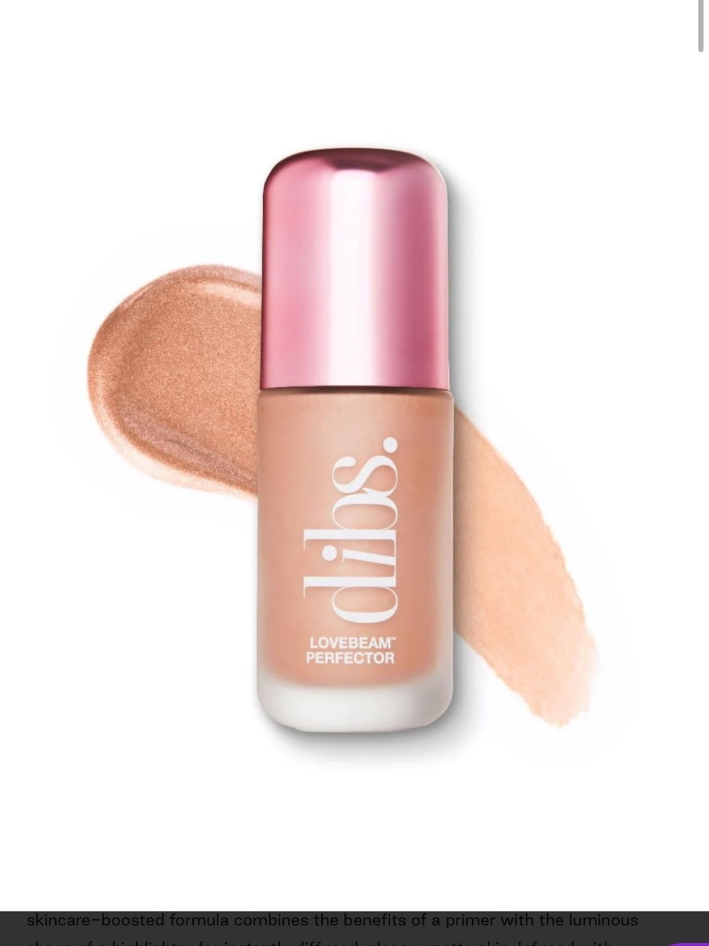 🍑 Lovebeam Perfector Liquid Highlighter - Blurring & Glowing Skin Perfector